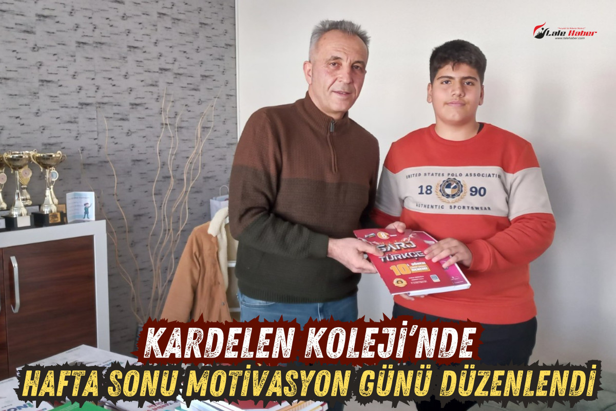 Kardelen Koleji’nde hafta sonu motivasyon günü düzenlendi