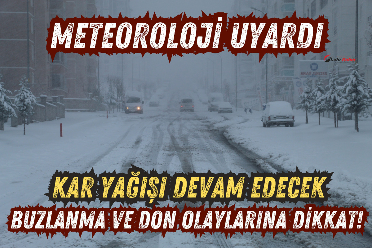 Meteoroloji uyardı, Nevşehir'de buzlanma ve don bekleniyor